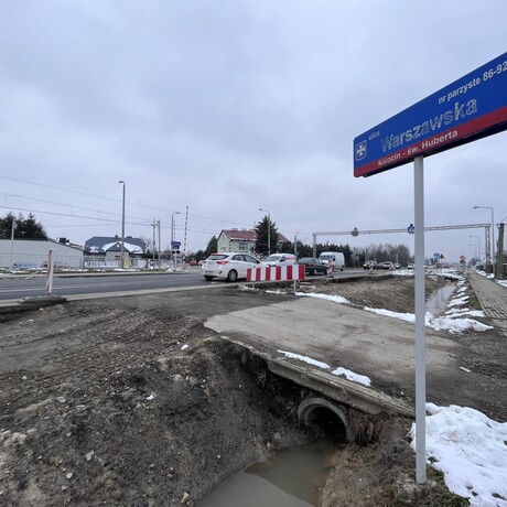 Rozbudowa ul. Warszawskiej [styczeń 2023] - fot 13